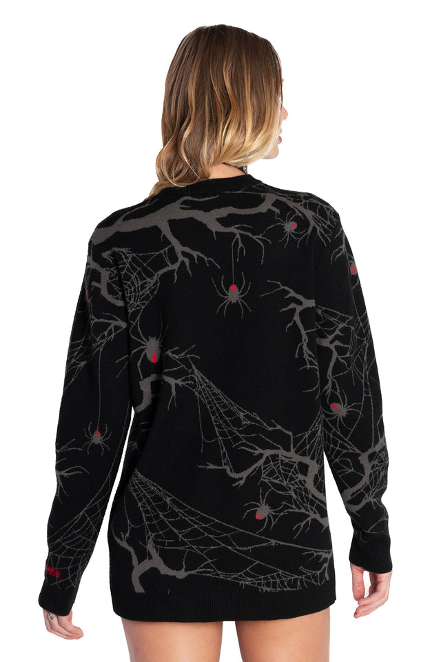 Arachnid Oversized Knit Sweater