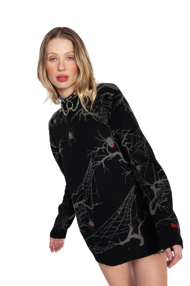 Arachnid Oversized Knit Sweater