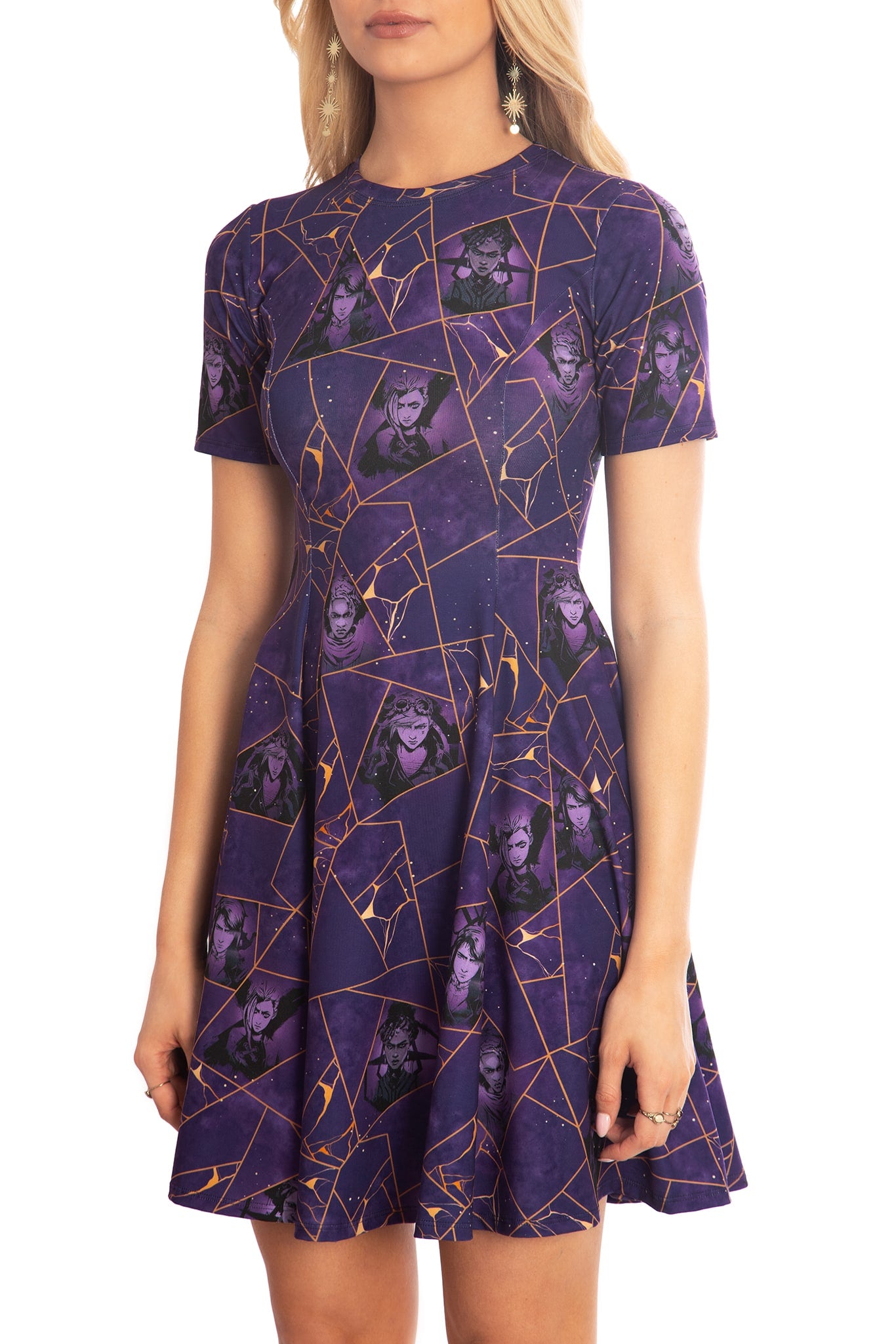 Blackmilk Unicorn in Captivity Longline Evil factory Tee Dress