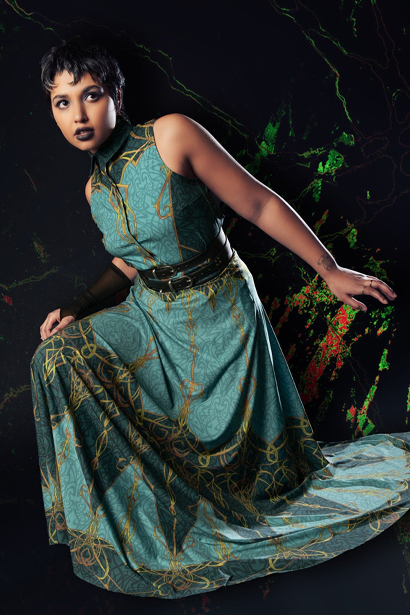 The Lanes Maxi Skirt - Limited – BlackMilk Clothing