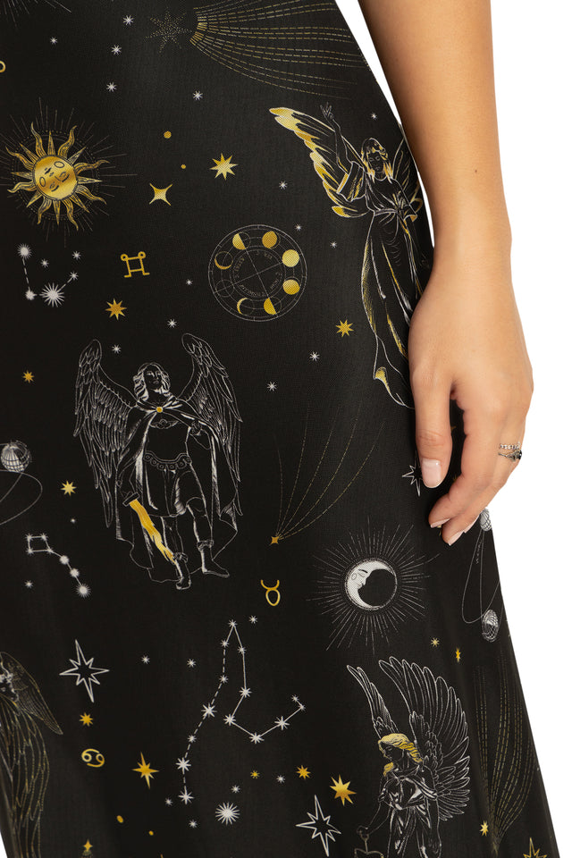 Archangels Sheer A-Line Maxi Dress - Limited BlackMilk Clothing Archangels Sheer A-Line Maxi Dress - Limited BlackMilk Clothing