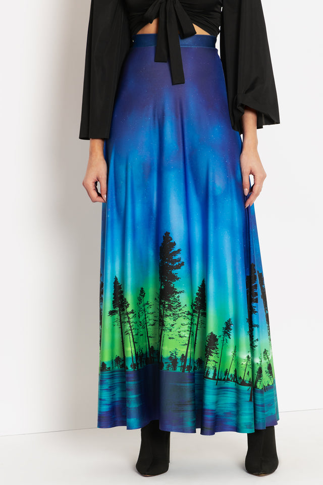 Aurora Skye Maxi Skirt