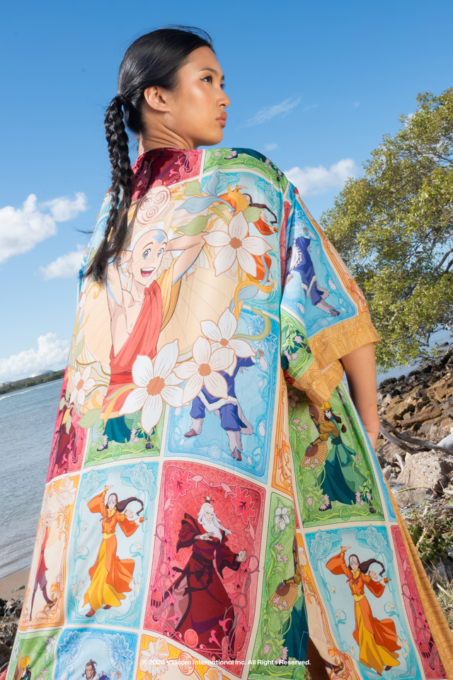 Avatar: The Last Airbender x BlackMilk Mucha Avatar Robe, official Avatar clothing and licensed Avatar fashion inspired by Aang