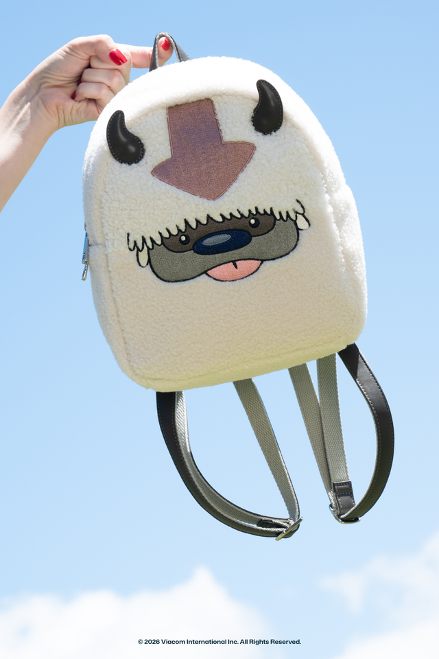 Avatar: The Last Airbender x BlackMilk Appa Fluffy Backpack, official Appa clothing accessory and licensed Avatar fashion backpack