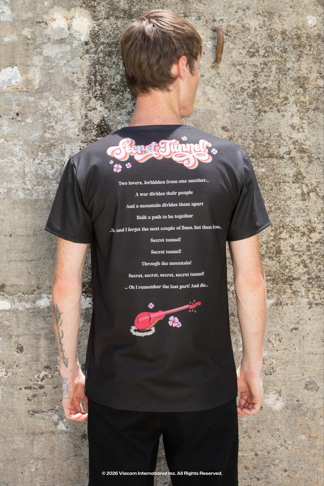 Avatar: The Last Airbender x BlackMilk Boyfriend Tee inspired by the Secret Tunnel episode, Earth Kingdom Avatar fashion, licensed apparel