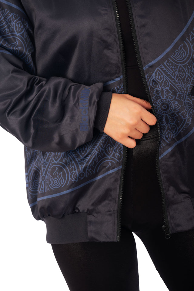 Avatar: The Last Airbender x BlackMilk Blue Spirit Souvenir Jacket, elevated Avatar clothing inspired by iconic Avatar lore
