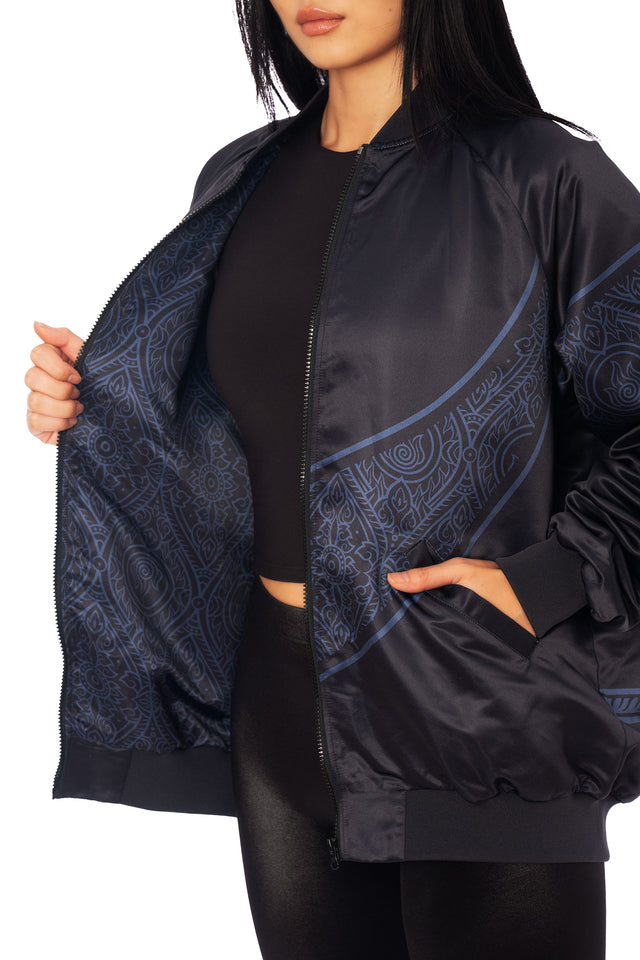 Avatar: The Last Airbender x BlackMilk Blue Spirit themed Avatar fashion jacket, official licensed Avatar apparel from the Avatar The Last Airbender collection