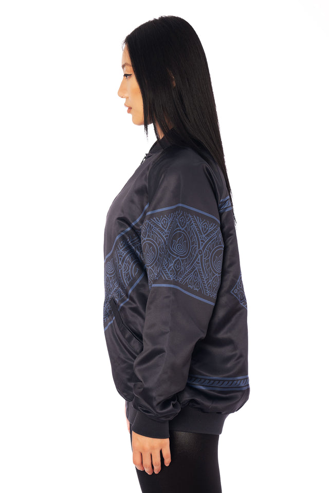 Avatar: The Last Airbender x BlackMilk Blue Spirit Souvenir Jacket, iconic Avatar fashion piece and licensed Avatar clothing outerwear