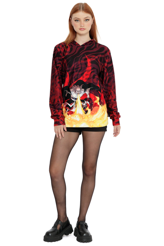 Avatar: The Last Airbender x BlackMilk Dragon of the West unisex hoodie sweater, premium Avatar clothing from the licensed Avatar The Last Airbender fashion range