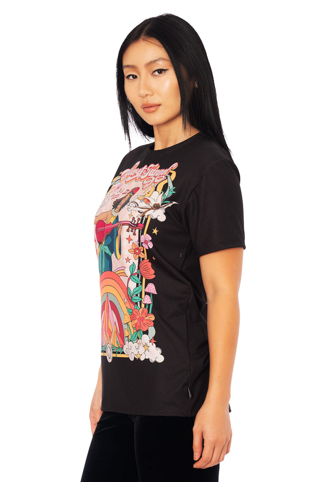 Avatar: The Last Airbender x BlackMilk Earth Kingdom inspired Boyfriend Tee featuring Secret Tunnel design, official licensed Avatar clothing