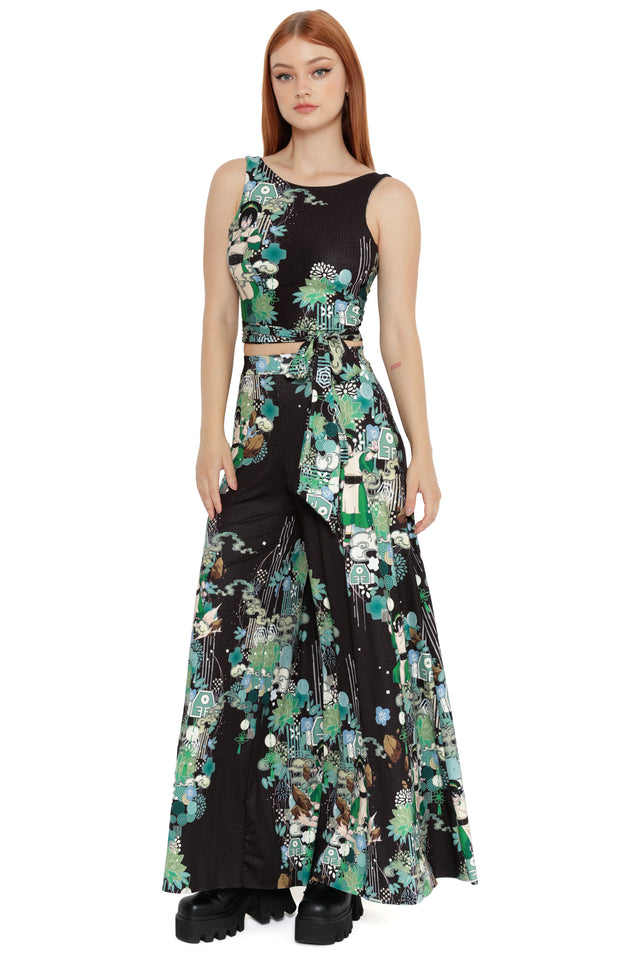 Avatar: The Last Airbender x BlackMilk Earth Kingdom Avatar pants inspired by The Blind Bandit, official licensed Avatar fashion