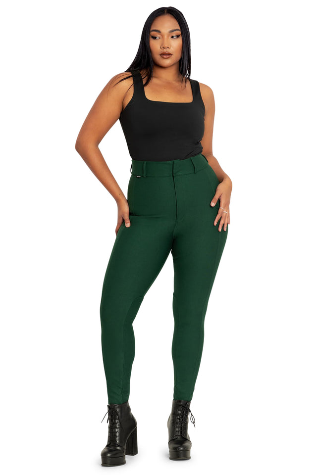 moss equestrian leggings