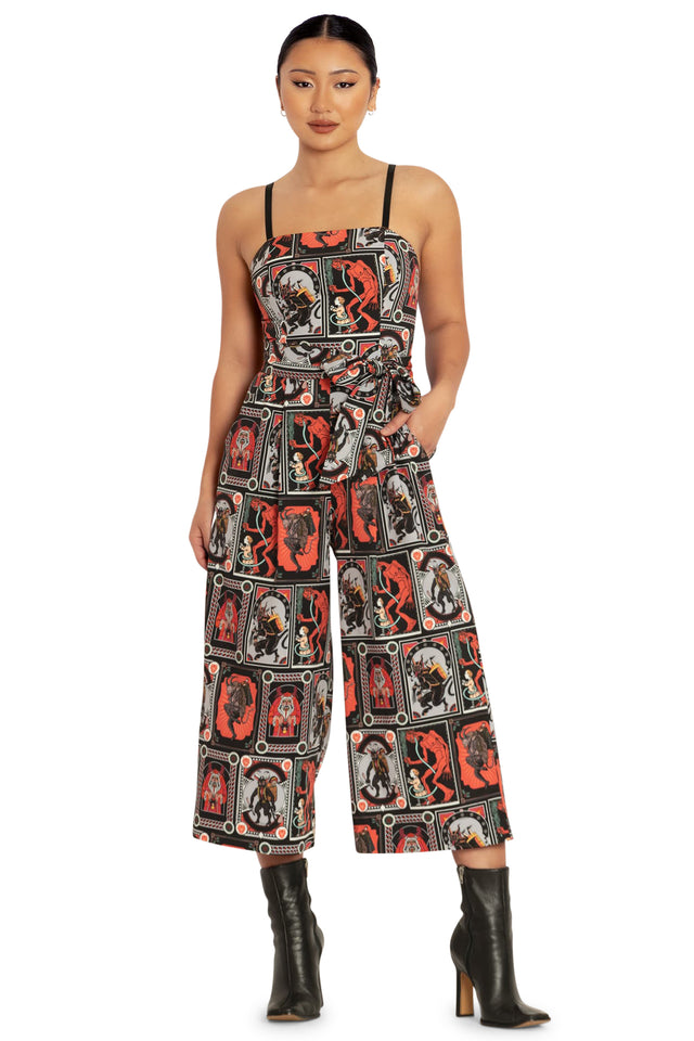 krampus posters picnic jumpsuit