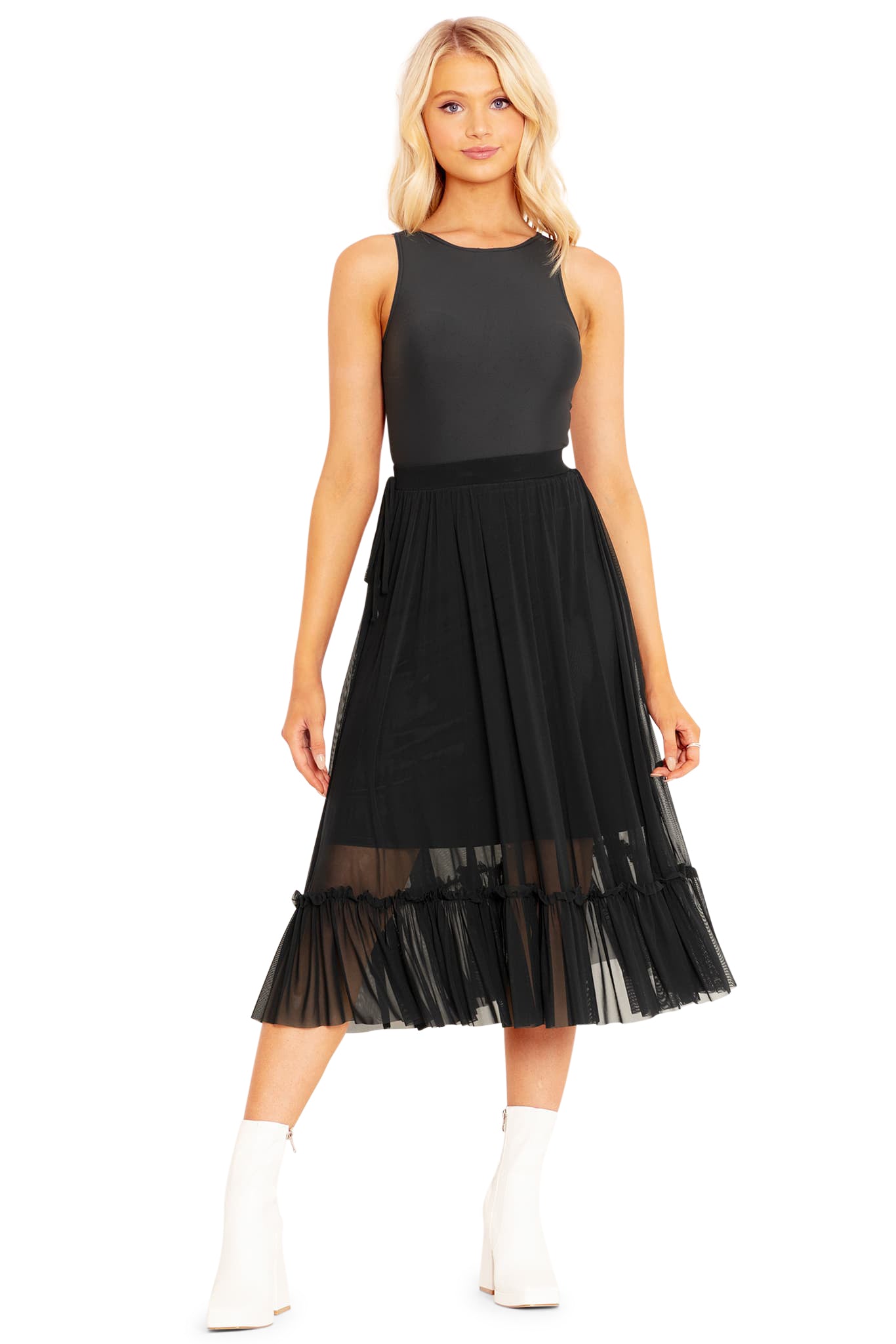SOORPLOOM FILIPA SKIRT (tea party） 4y Black Tea Party Skirt - Limited – BlackMilk Clothing
