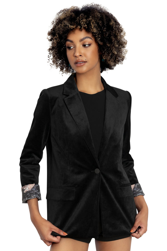 black velvet nielsens fairy tales blazer