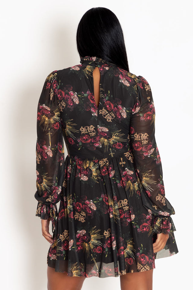 Baroque Fantasy Sheer Grace Dress