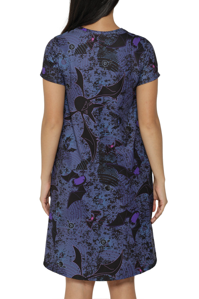 Bat Evolution Longline Swing Tee Dress