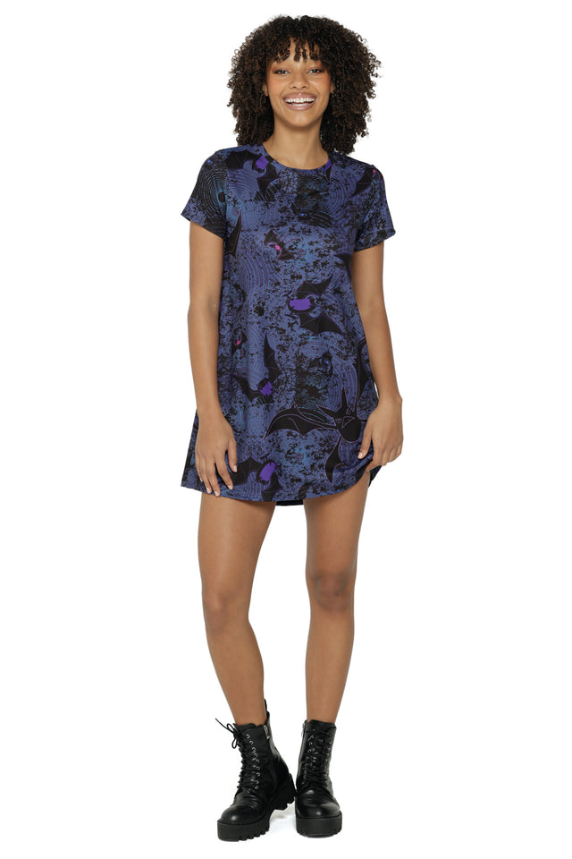Bat Evolution Swing Tee Dress