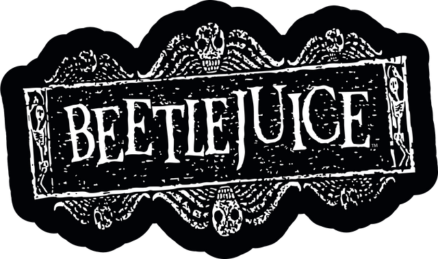 Beetlejuice, Warner Bros. collaboration with BlackMilk Clothing, Logo.