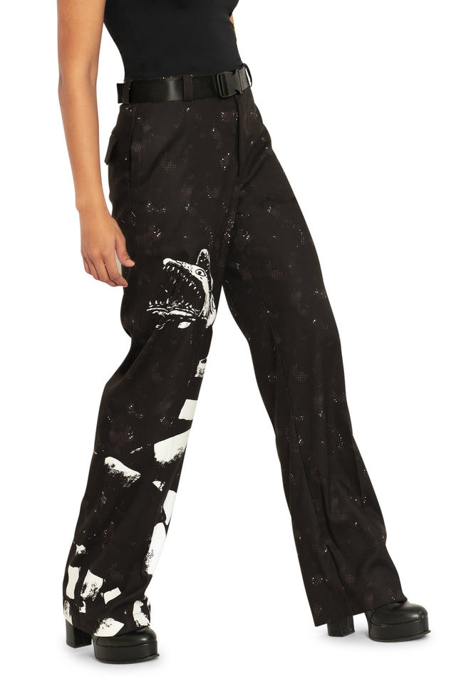 Beetlejuice Sandworm Straight Leg Cargo Pants