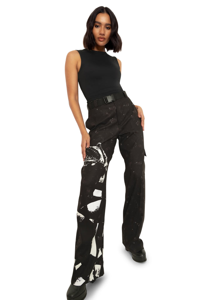 Beetlejuice Sandworm Straight Leg Cargo Pants