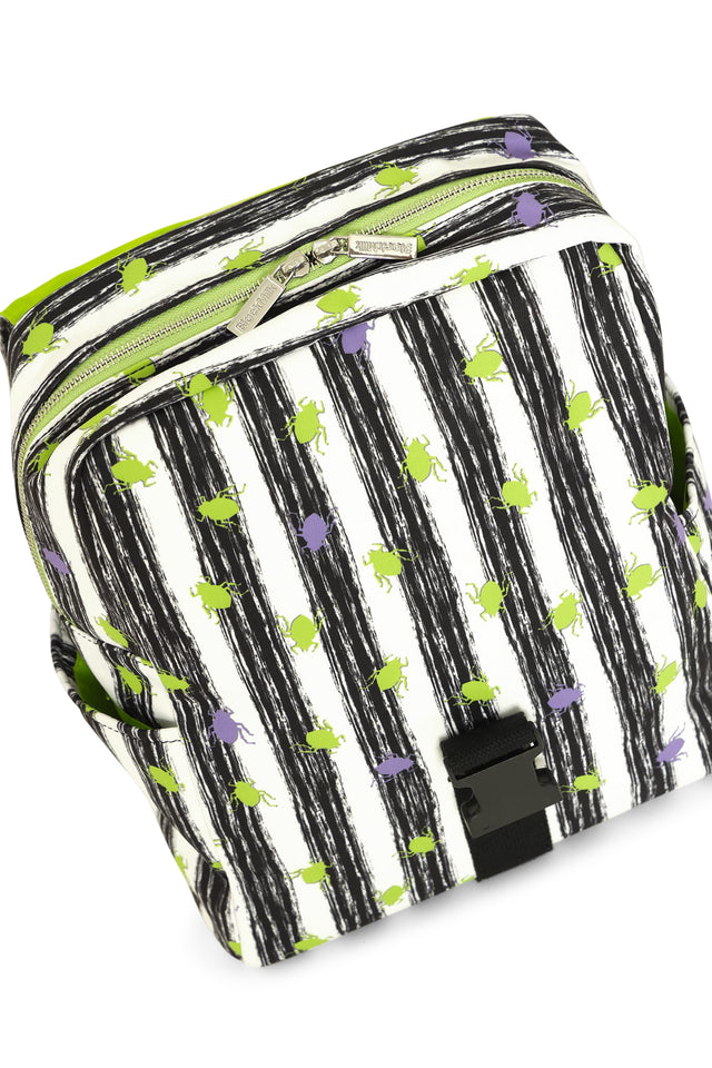 BlackMilk Clothing x Warner Brothers Beetlejuice - Beetlejuice Satchel Backpack - Warner Bros. Merchandise - Collaboration apparel - Licenced.