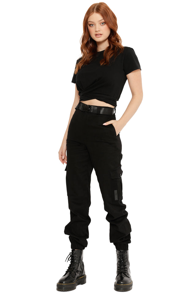 Black Cargo Pants 2.0