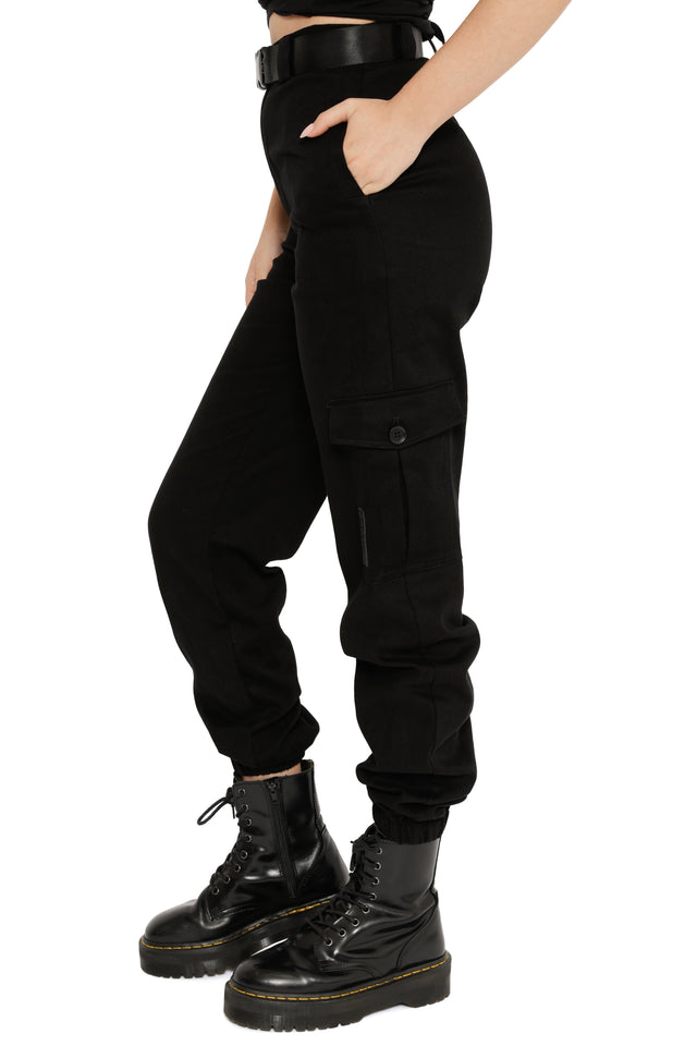 Black Cargo Pants 2.0