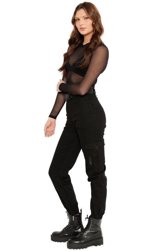 Black Cargo Pants 2.0