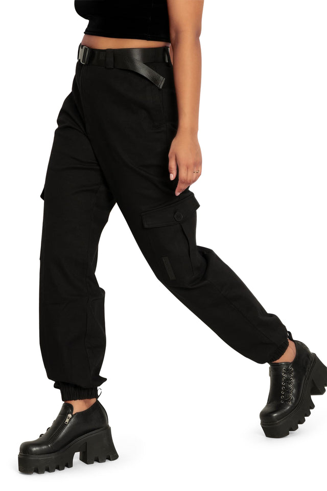 Black Cargo Pants