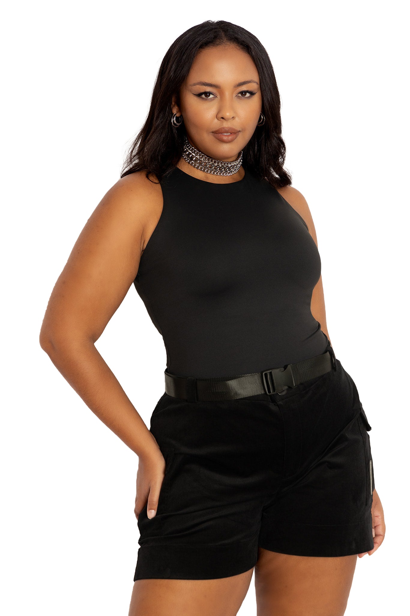 Matte Black Racer Tank – BlackMilk Clothing