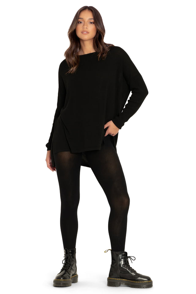 Black Out Hosiery front