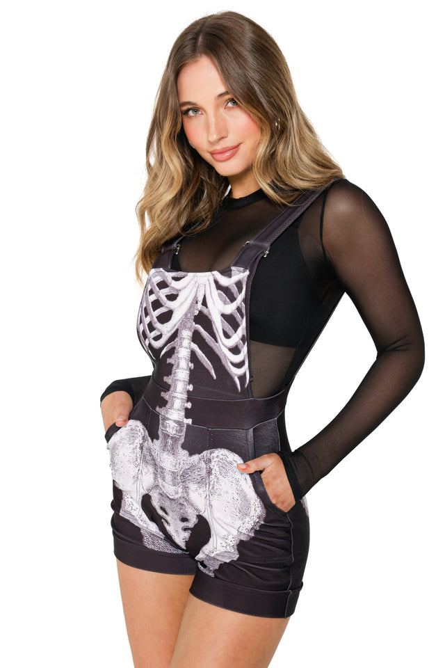 Black Ribs Overalls