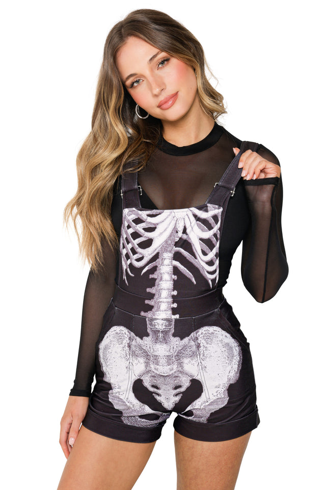 Black Ribs Overalls
