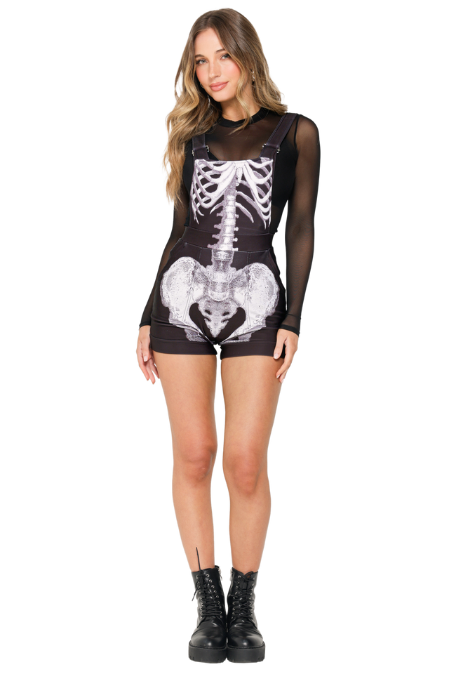 Black Ribs Overalls
