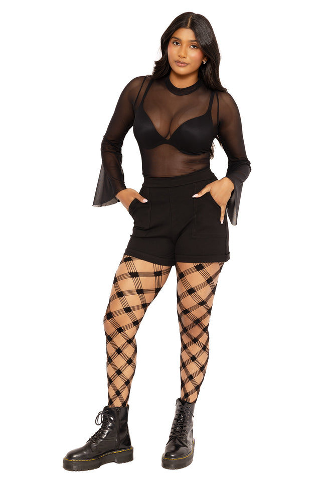 Netted Hosiery