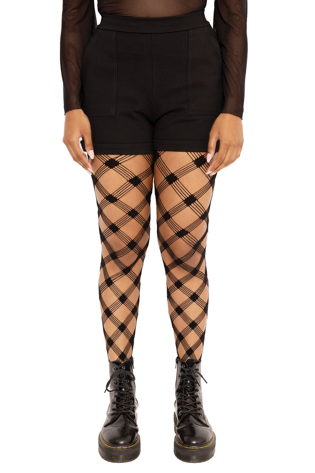 Netted Hosiery