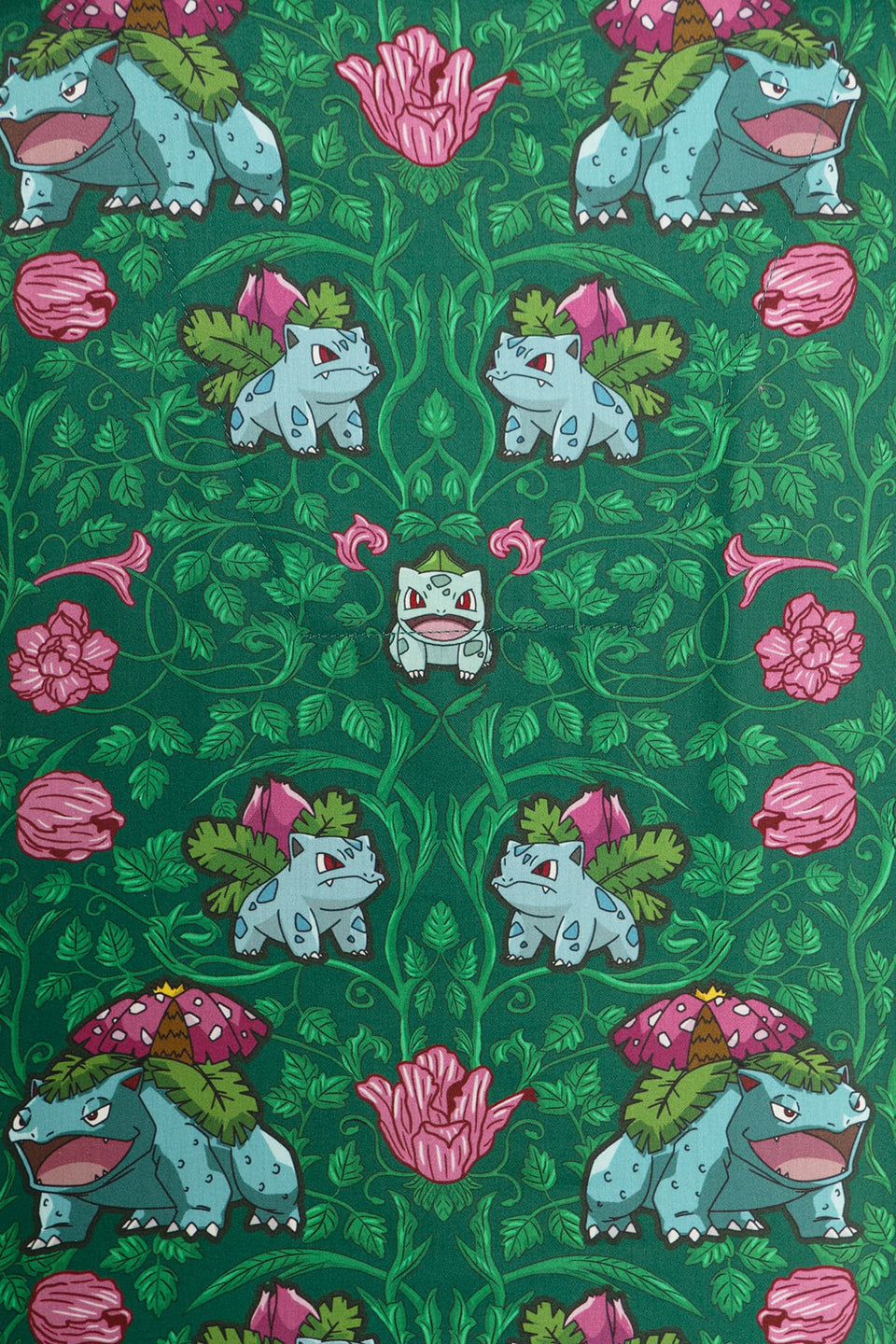 Bulbasaur Evolution Soft Button Up Sleep Shirt - Limited – BlackMilk ...