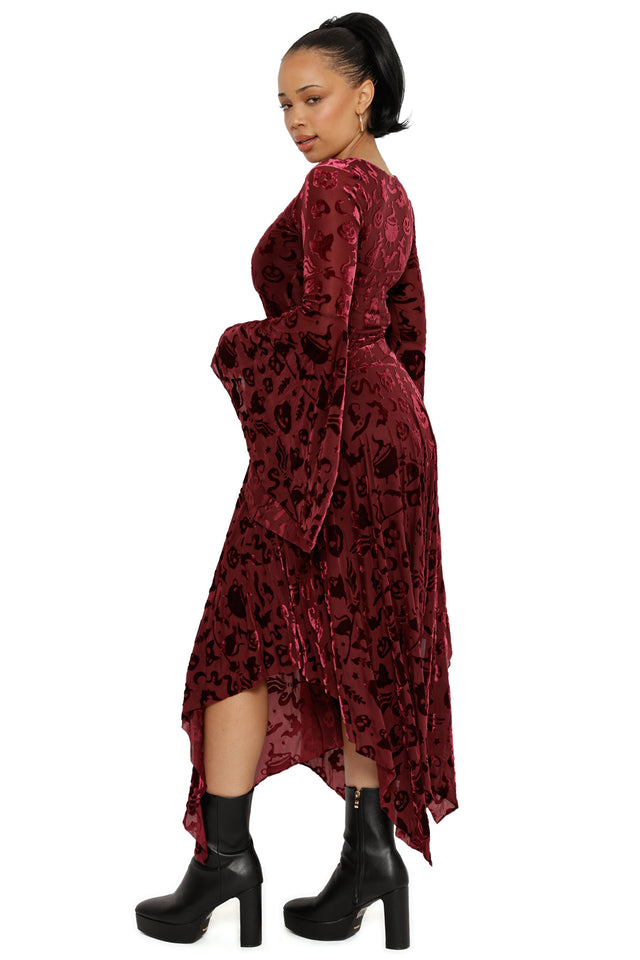 Burned Velvet Witch Spectre Top