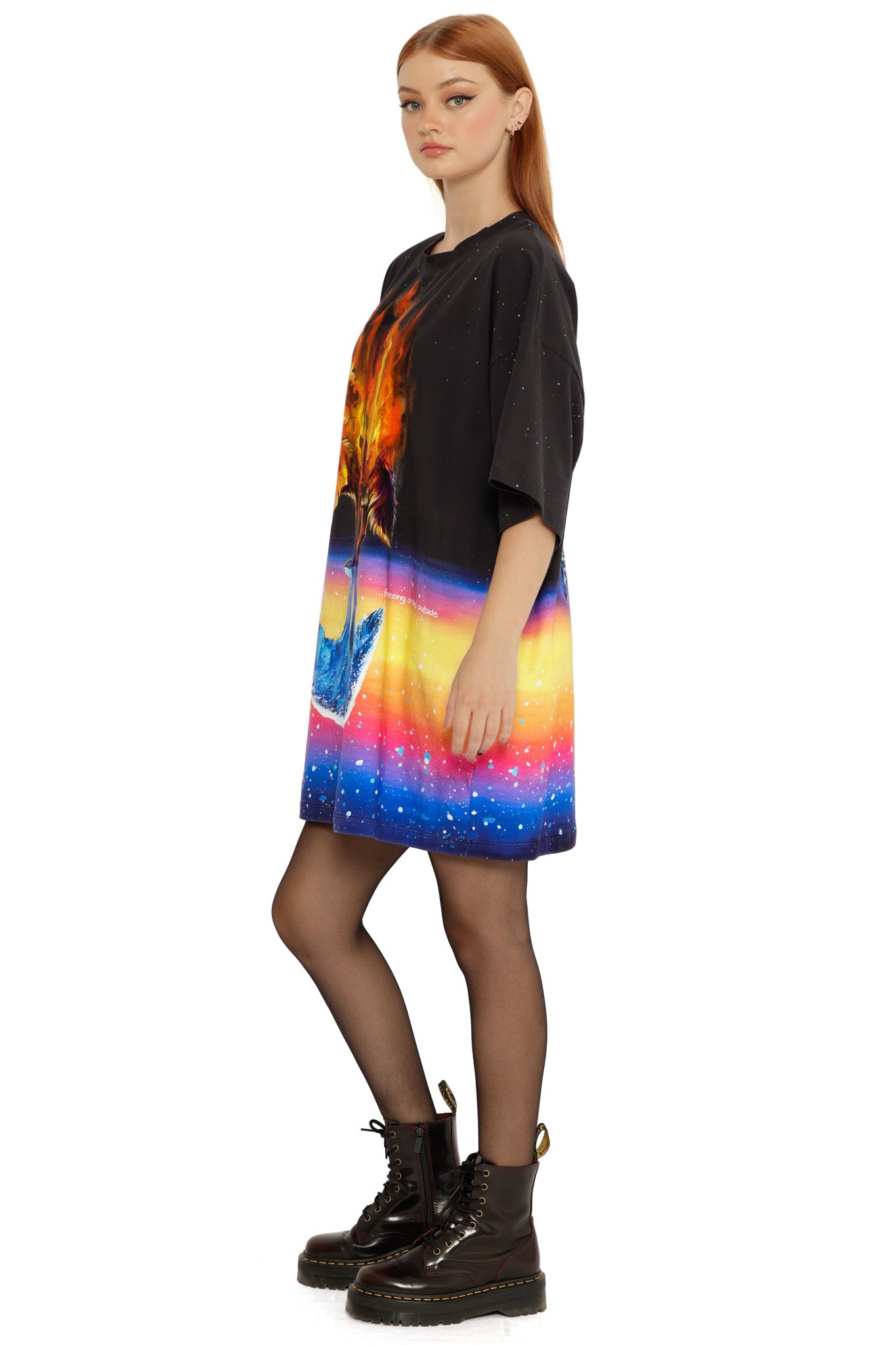 Burning On The Inside Giant Tee - Limited – BlackMilk Clothing