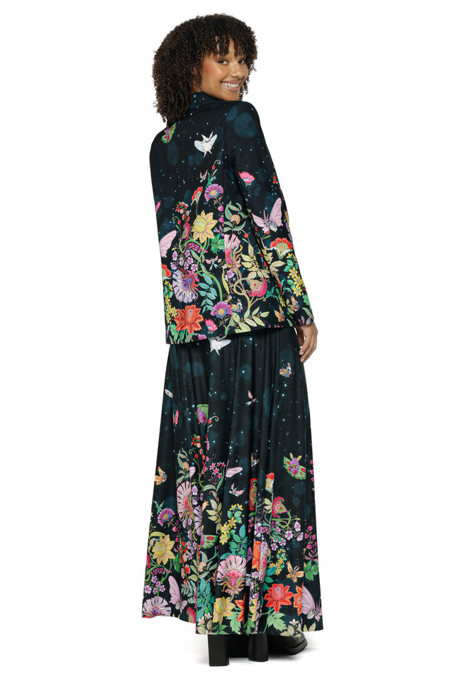 Butterfly Garden Maxi Skirt