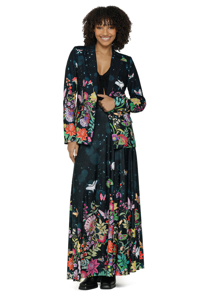Butterfly Garden Maxi Skirt