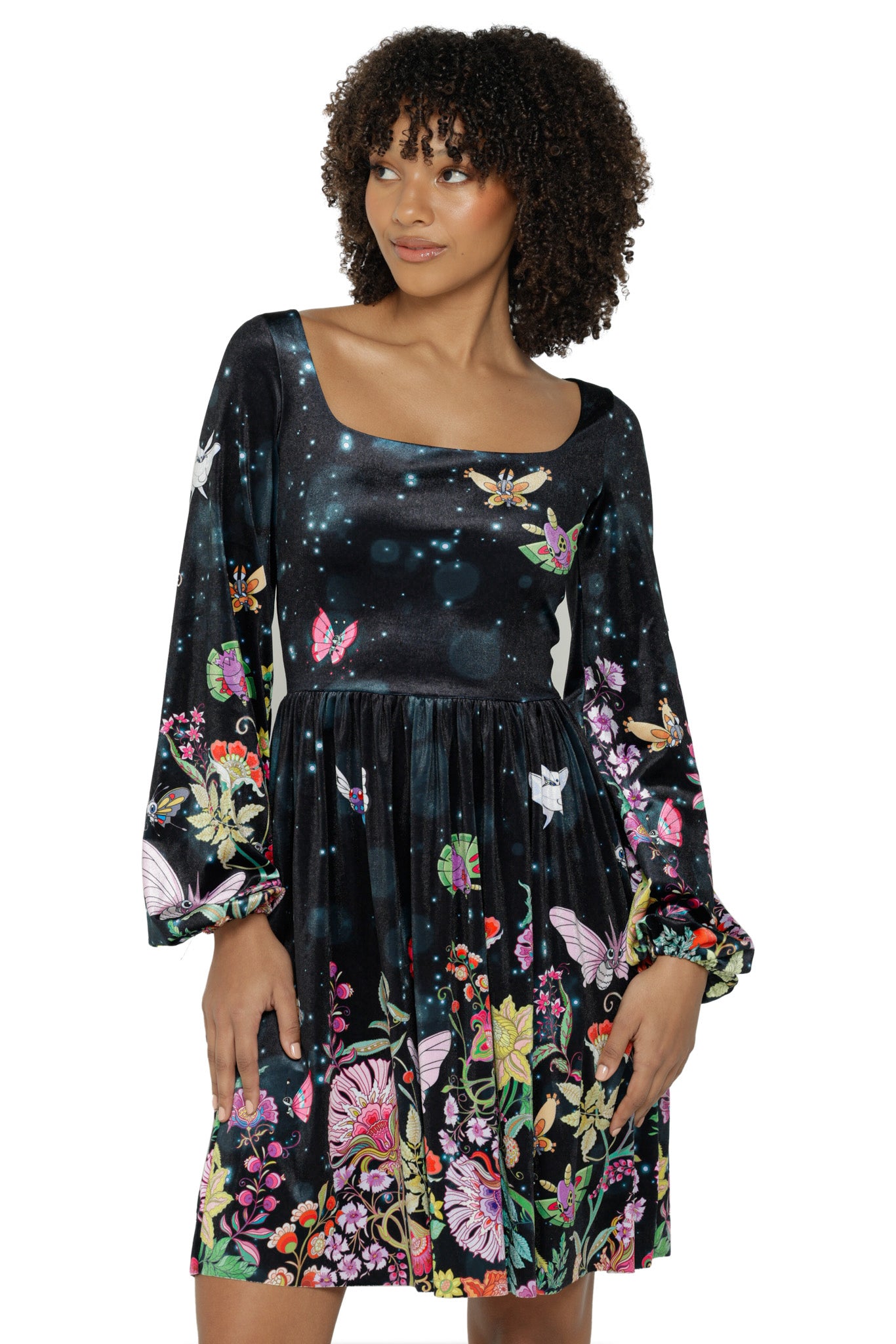 Katie DRESS IN VELVET 原宿 Jody