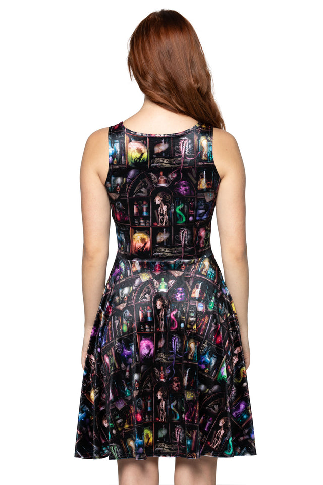 Cabinet of Curiosity Velvet Princess Longline Dress