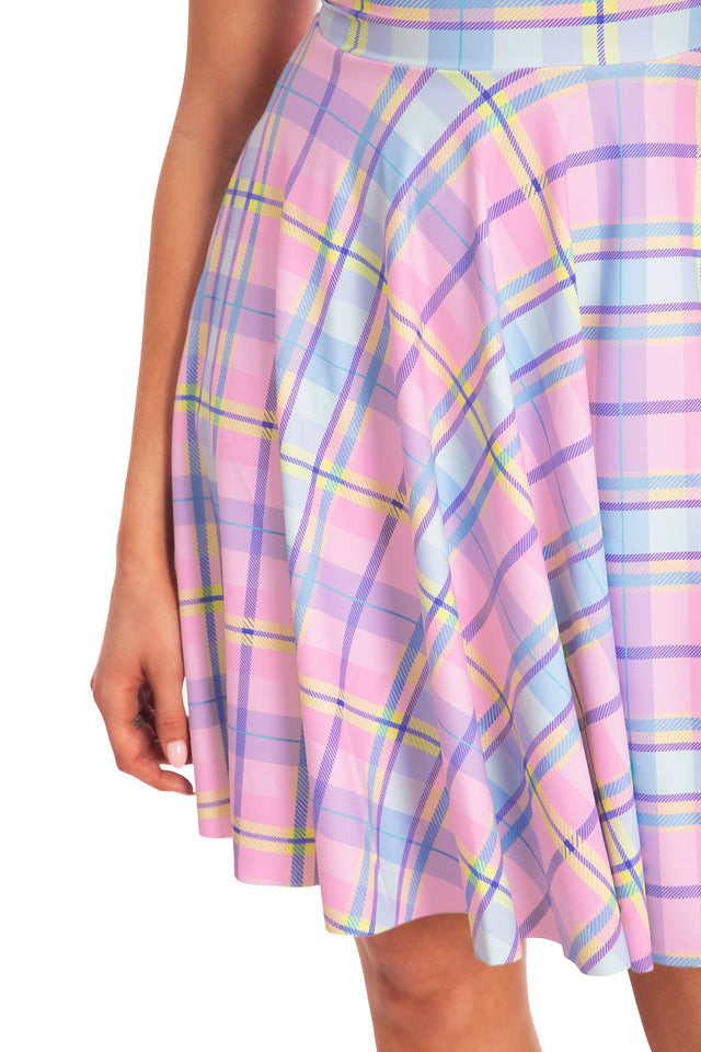 Tartan Candy Scoop Longline Dress