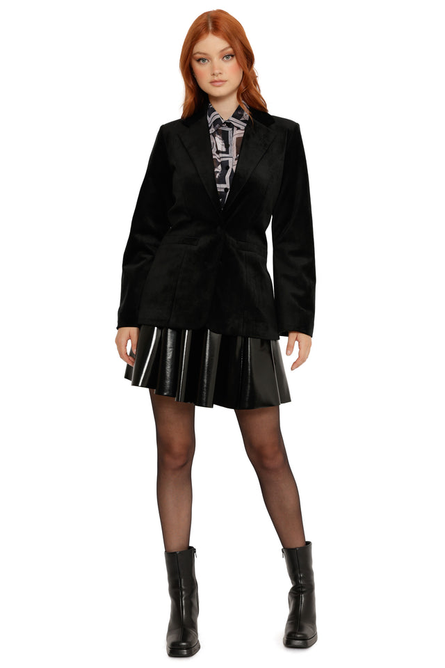 Cat Tales Black Blazer