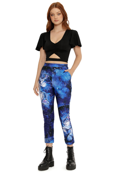 Celestial Cuddling Cuffed Pants – BlackMilk Clothing