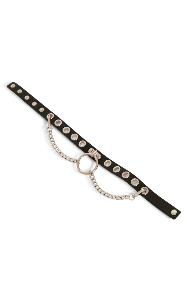 Chain Reaction Eyelet Choker 