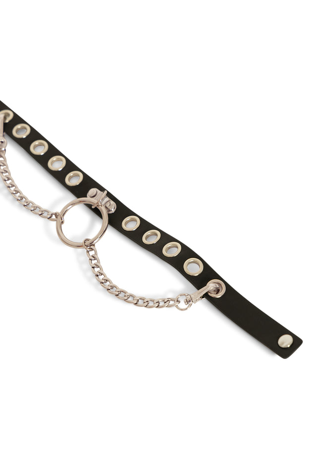 Chain Reaction Eyelet Choker 