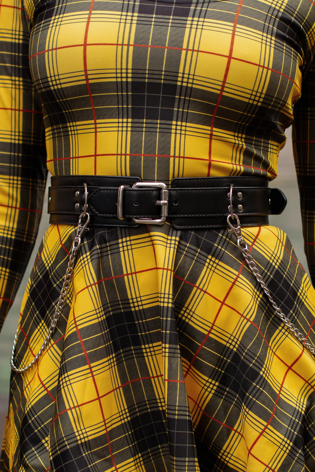 Chained Up Belt BlackMilk Clothing Chained Up Belt BlackMilk Clothing